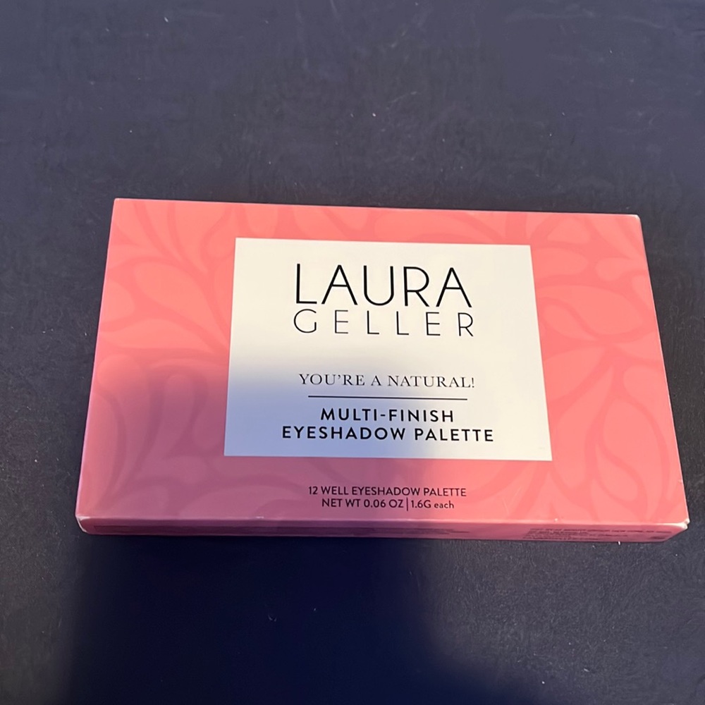 Laura Geller multi-finish eyeshadow palette, NIB
